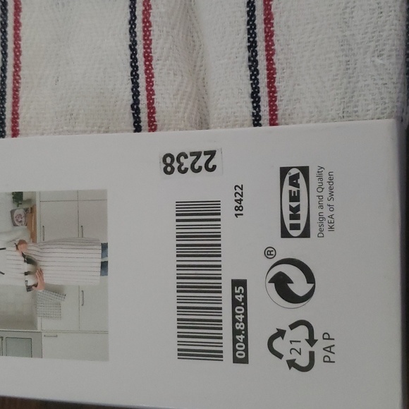 IKEA 100% Cotton Set of 2 Aprons - Picture 4 of 13
